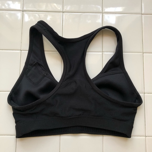 Nike Dri-FIT Swoosh Racerback Athletic Sports Bra - Picture 8 of 16